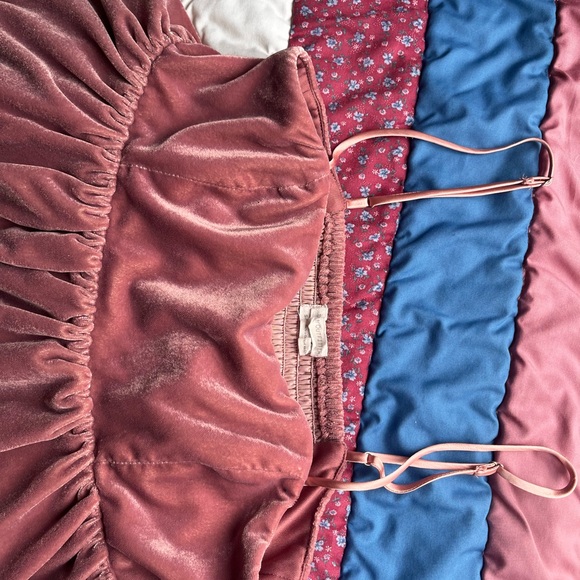 Urban Outfitters Velvet Top - Picture 2 of 5